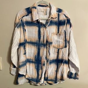Long sleeve flannel type shirt